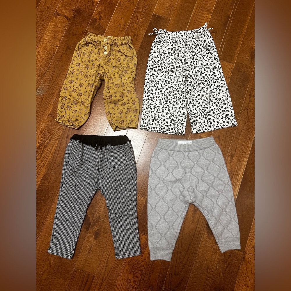 Toddler Zara Pants x 4